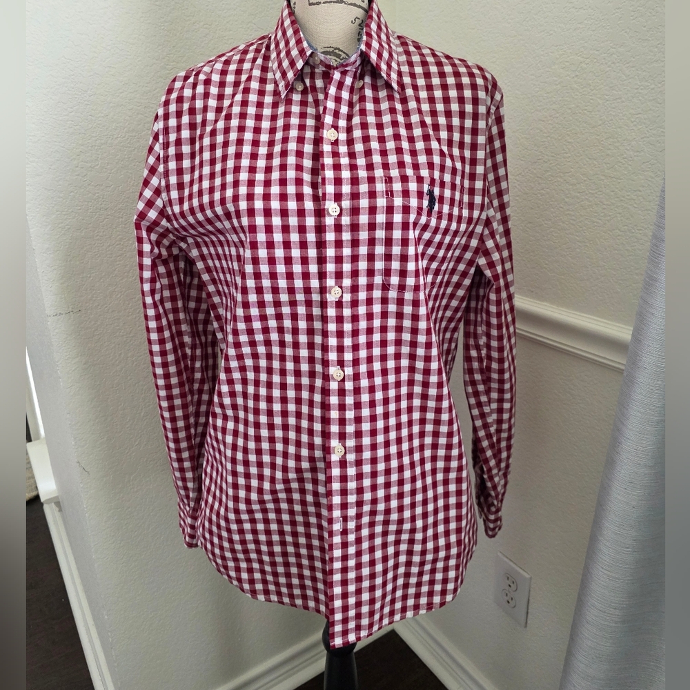U.S. Polo Assn. Checkered Button Down Shirt